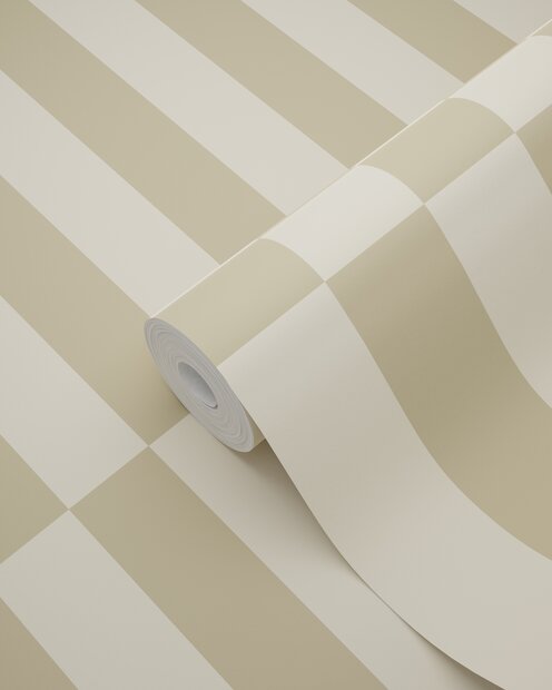 Esta Home Strepen 131212 (incl. Gratis Lijm*) Beige