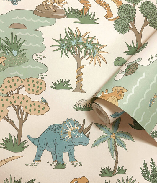 Dutch Wallcoverings Adventure Awaits Multicolour 14012
