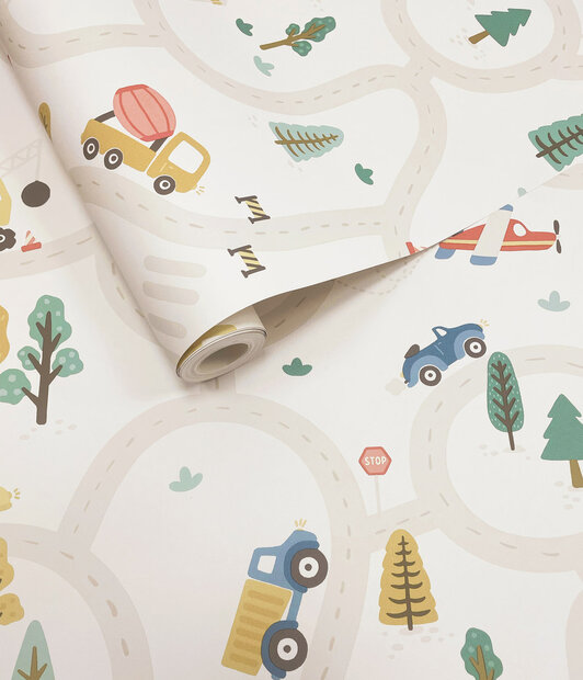 Dutch Wallcoverings Adventure Awaits Multicolour 14080