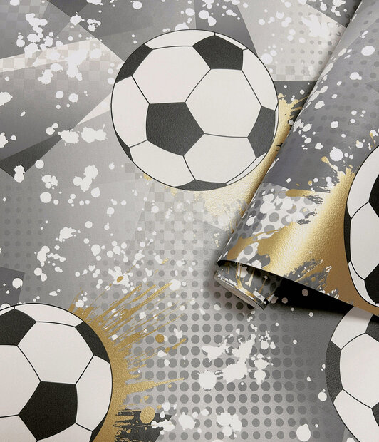 Dutch Wallcoverings Adventure Awaits Zwart Goud 14090