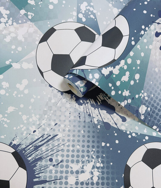 Dutch Wallcoverings Adventure Awaits Blauw 14093