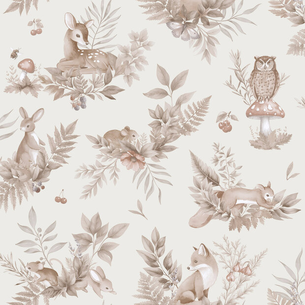Dutch Wallcoverings Adventure Awaits Beige 14122
