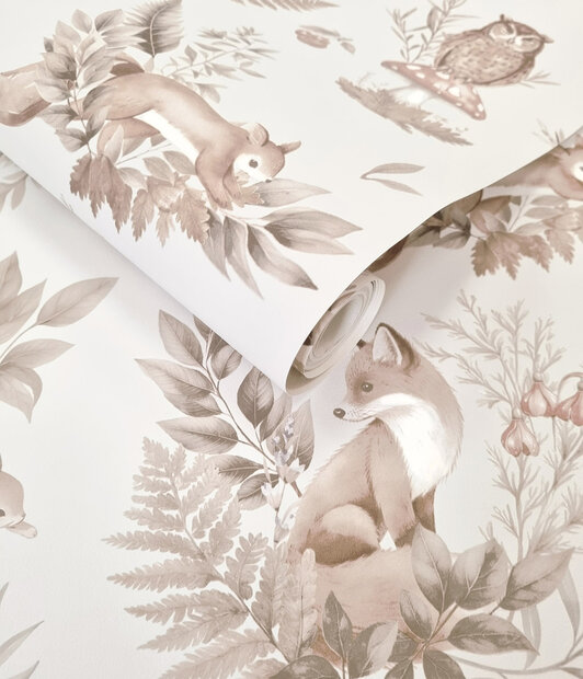 Dutch Wallcoverings Adventure Awaits Beige 14122