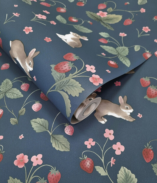 Dutch Wallcoverings Adventure Awaits Blauw 14142