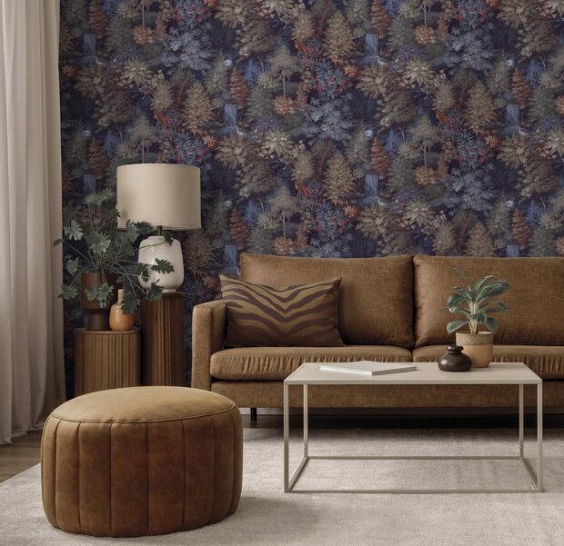 Dutch Wallcoverings Imaginarium 3 Blauw 14152