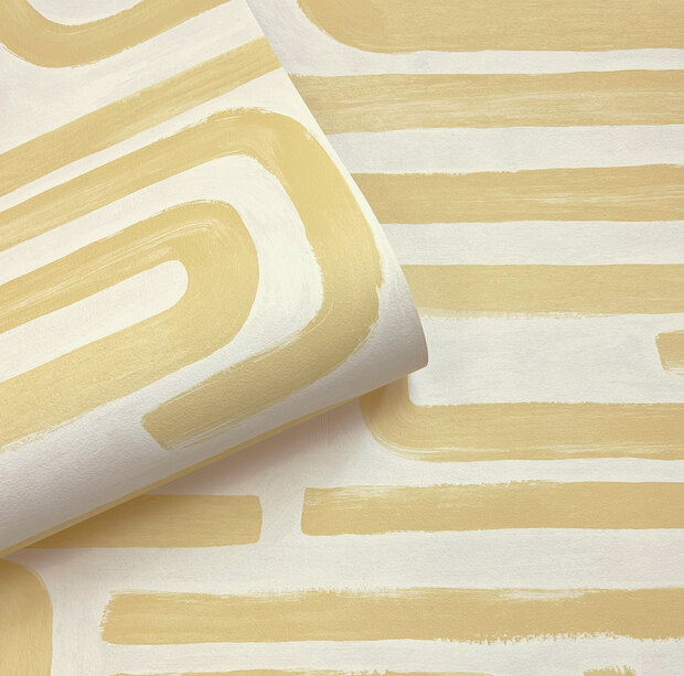 Dutch Wallcoverings Imaginarium 3 Geel 14231