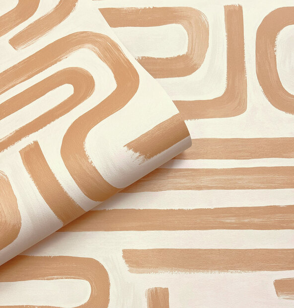 Dutch Wallcoverings Imaginarium 3 Oranje 14232