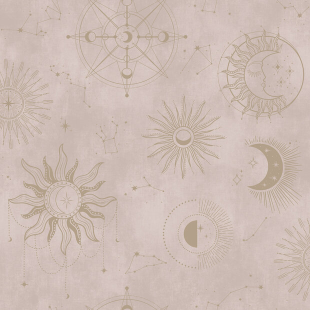 Dutch Wallcoverings Imaginarium 3 Roze Goud 14250