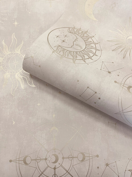 Dutch Wallcoverings Imaginarium 3 Creme Goud 14252