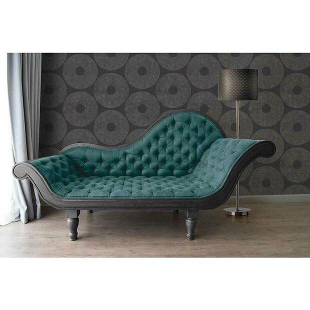 AS Creation Desert Lodge 38524-3 - 385242 Zwart Cirkels / grijs