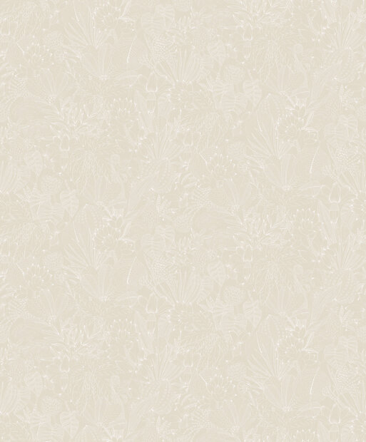 Masureel Romance ROM101  (incl. Gratis Lijm*) Wit / Cr&radic;&reg;me