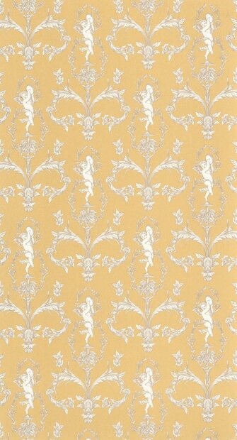 Casadeco Les Belles Toiles De Jouy 2 BTJD201712404 (incl. Gratis Lijm*) Geel