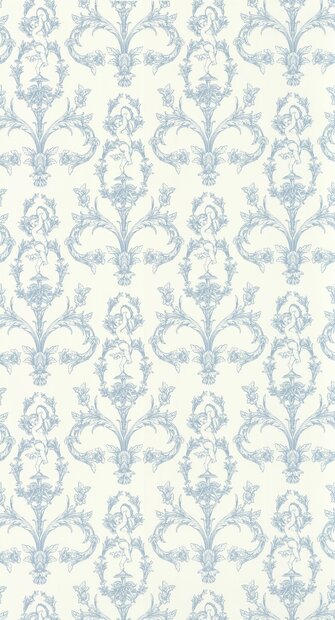 Casadeco Les Belles Toiles De Jouy 2 BTJD201716226 (incl. Gratis Lijm*) Blauw