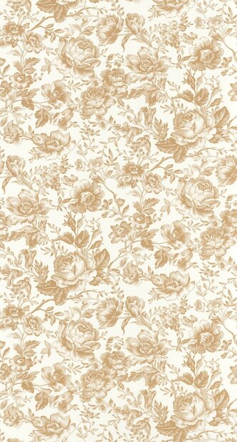 Casadeco Les Belles Toiles De Jouy 2 BTJD201721331 (incl. Gratis Lijm*) Beige