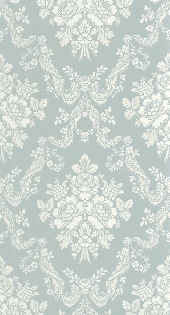 Casadeco Les Belles Toiles De Jouy 2 BTJD201746336 (incl. Gratis Lijm*) Blauw