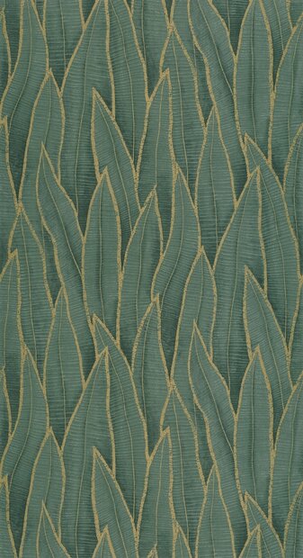 Casadeco Rio RIOC201837914 (incl. Gratis Lijm*) Groen