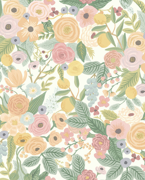 Eijffinger Rifle Paper co. RI5118 (incl. Gratis Lijm*) Multicolour