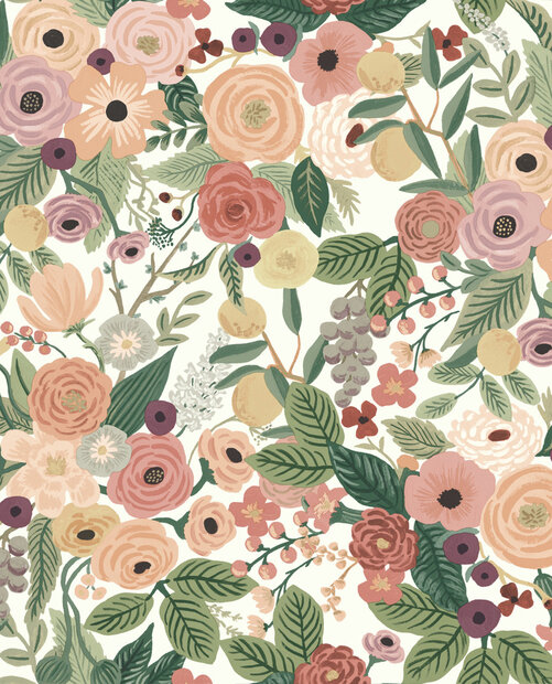 Eijffinger Rifle Paper co. RI5122 (incl. Gratis Lijm*) Multicolour