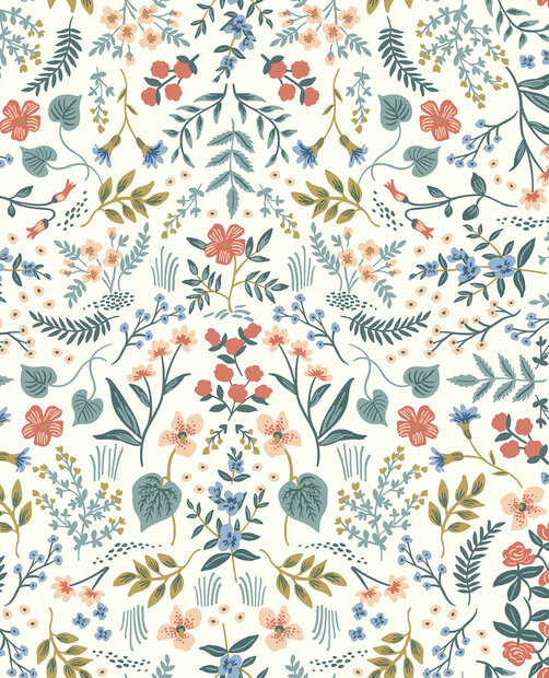 Eijffinger Rifle Paper co. RI5157 (incl. Gratis Lijm*) Multicolour