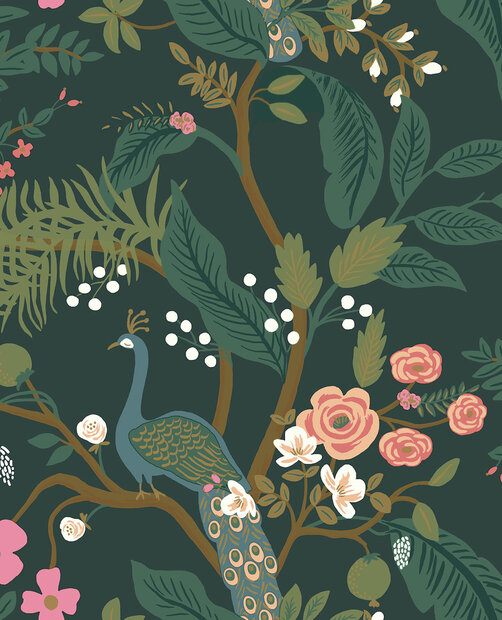 Eijffinger Rifle Paper co. RI5168 (incl. Gratis Lijm*) Multicolour