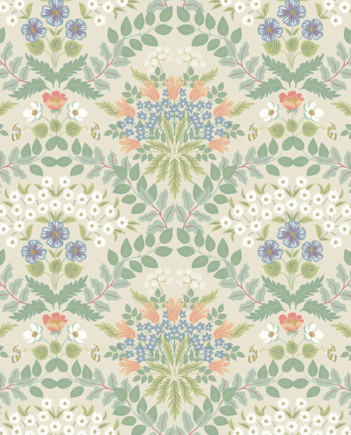 Eijffinger Rifle Paper co. RP7321 (incl. Gratis Lijm*) Multicolour