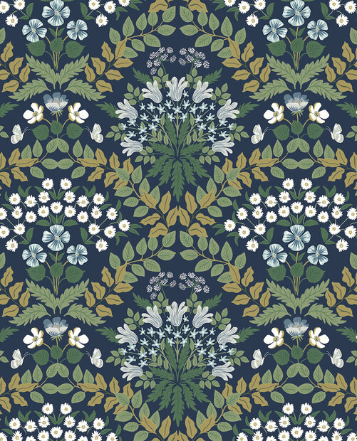 Eijffinger Rifle Paper co. RP7324 (incl. Gratis Lijm*) Multicolour