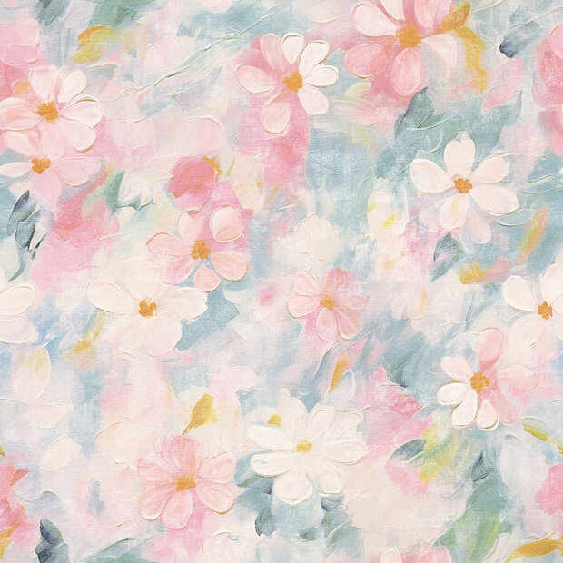 Arthouse Signature 3 100553AH Wit / Blauw / Geel / Roze