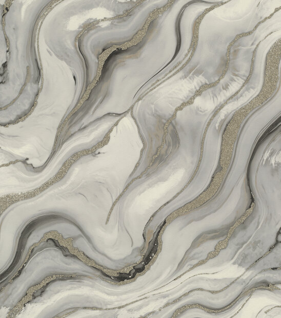 Rasch Factory VI 497625 Grijs / Zilver