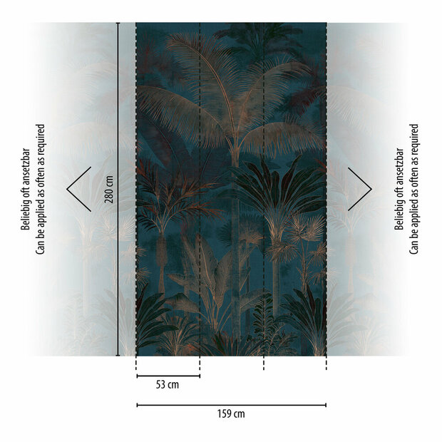 AS Creation Cuba II 76190-6 Blauw