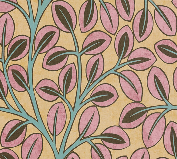 AS Creation Nordic Feeling 79150-4 Geel