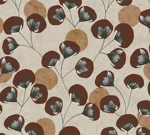 AS Creation Nordic Feeling 79151-4 Bruin