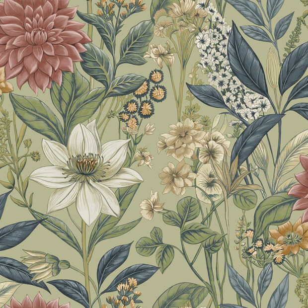 Dutch First Class Wanderlust 92063 (incl. Gratis Lijm*) Groen