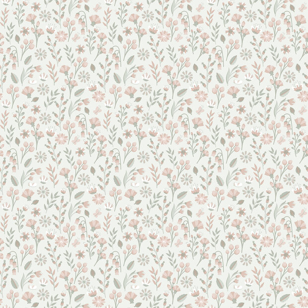 Dutch Wallcoverings Sweet Dreams A832-24 Roze / Groen