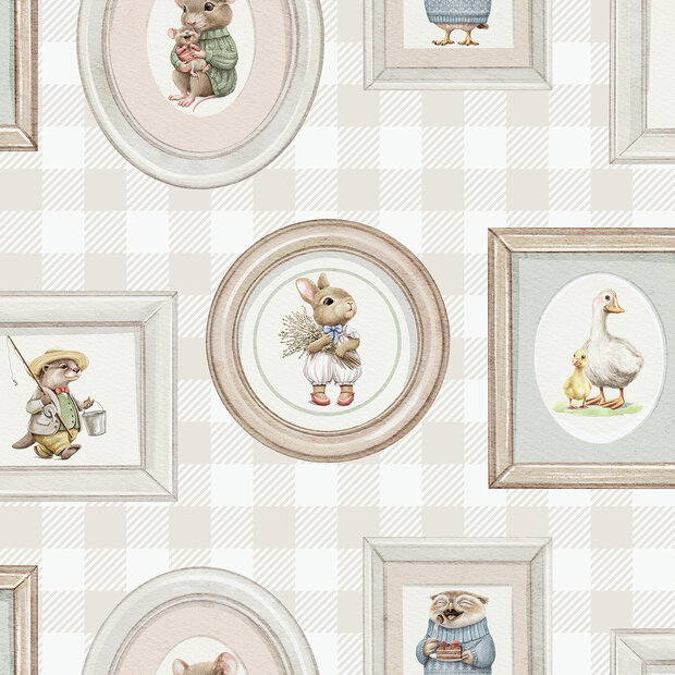 Dutch Wallcoverings Sweet Dreams N067-07 Beige