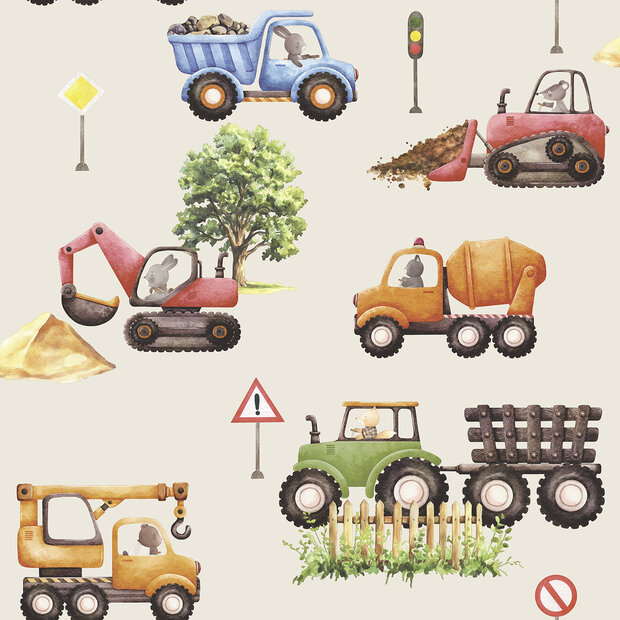 Dutch Wallcoverings Sweet Dreams N069-07 Beige