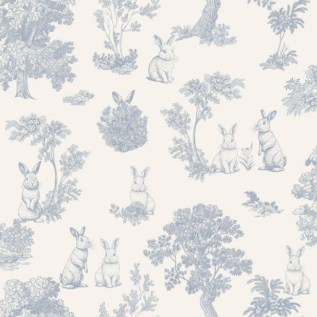 Dutch Wallcoverings Sweet Dreams N071-01 Blauw