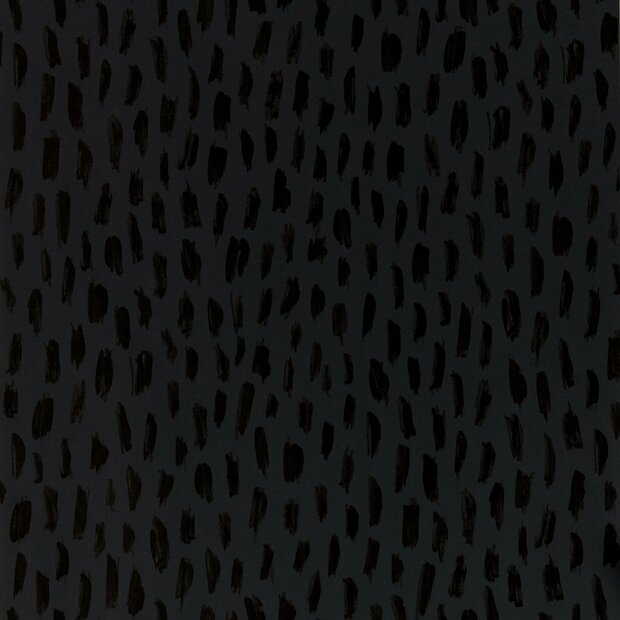 Clarke &amp; Clarke Metropolitan Wallcoverings W0226/05 Zwart