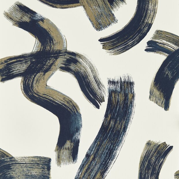 Clarke &amp; Clarke Metropolitan Wallcoverings W0227/02 Blauw