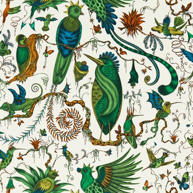 Clarke &amp; Clarke Emma Shipley Mythica Wallcoverings W0217/03 Multicolours