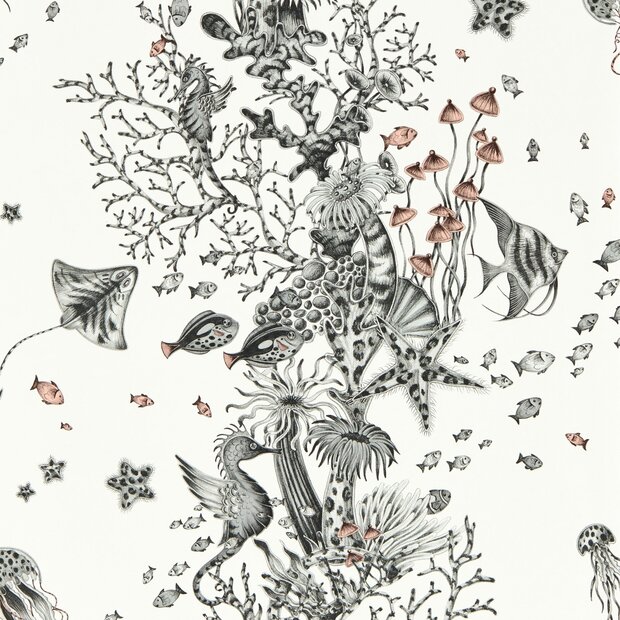 Clarke &amp; Clarke Emma Shipley Mythica Wallcoverings W0218/03 Geel