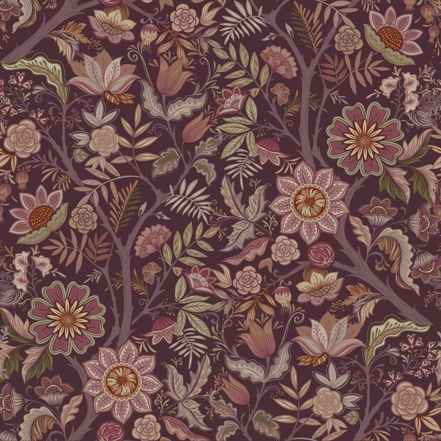 Esta Home Bloemen 363213 Paars