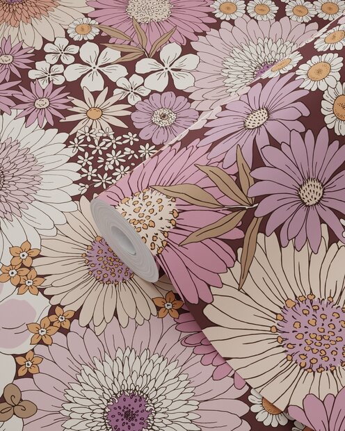 Esta Home Bloemen 363239 Paars