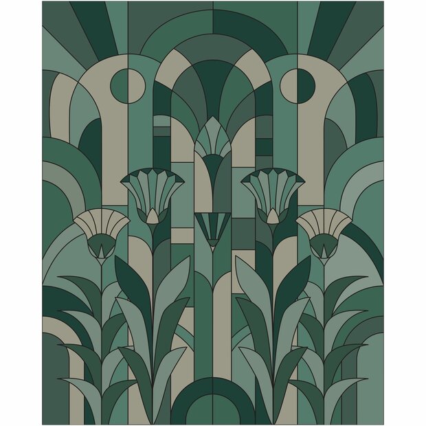 Caselio Maison Simeon MSI107457502 Groen