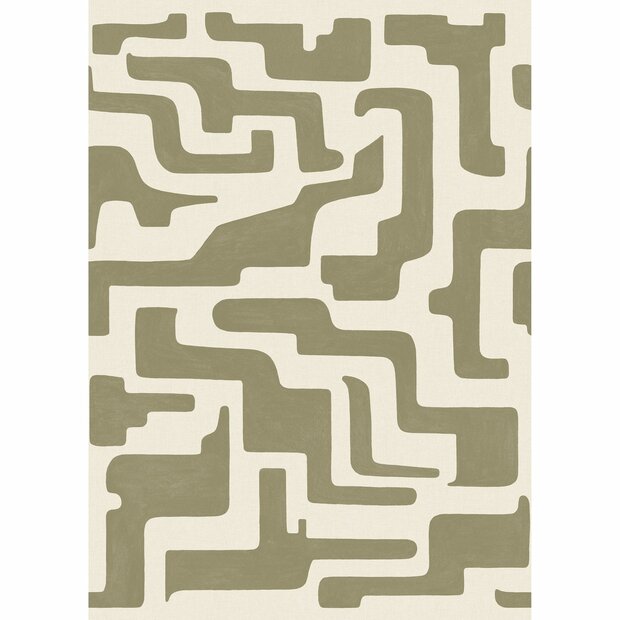 Casadeco Rituel RITU202157103 Groen