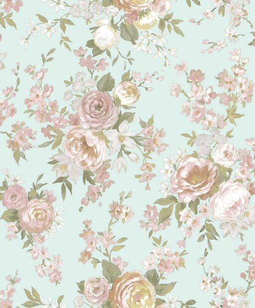 Noordwand Blooming Garden 7 8311 Blauw
