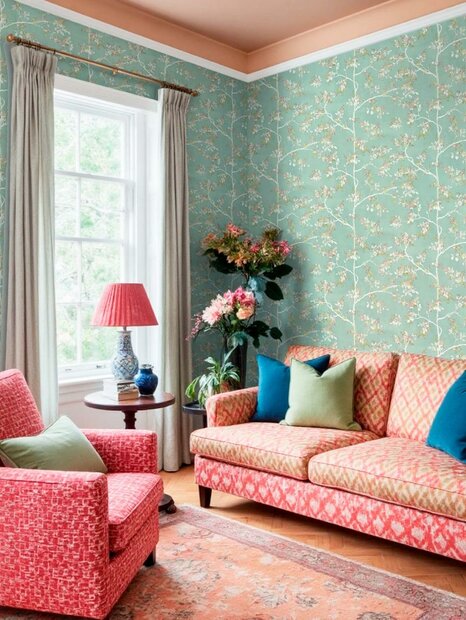 Noordwand Blooming Garden 7 8321 Blauw