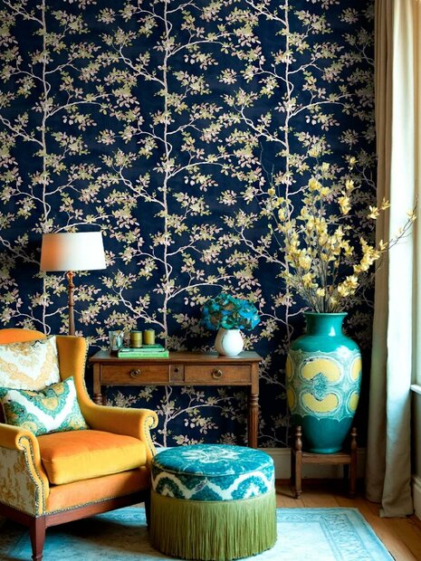 Noordwand Blooming Garden 7 8322 Blauw
