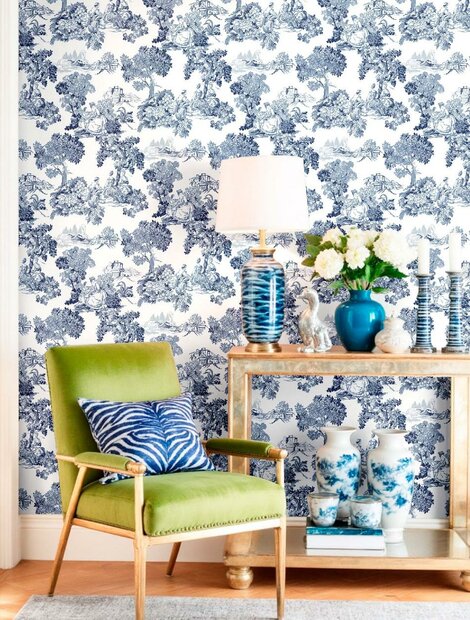 Noordwand Blooming Garden 7 8342 Blauw
