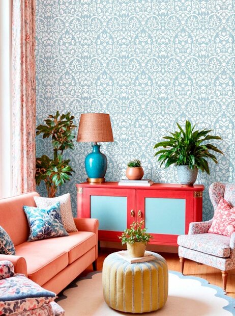 Noordwand Blooming Garden 7 8349 Blauw