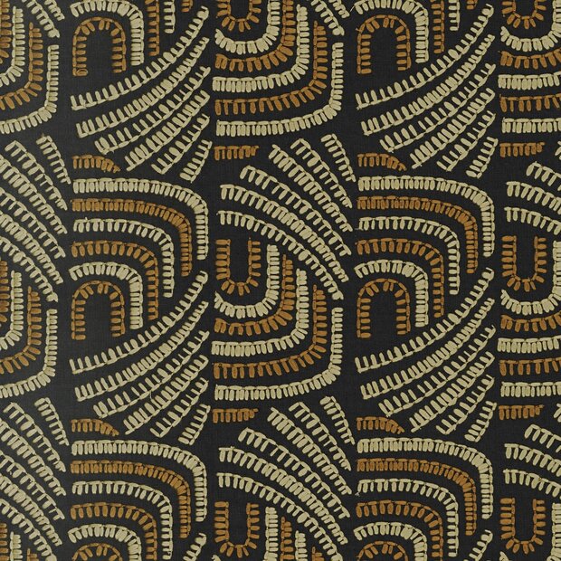 Casamance Mimbeau 77020301 Zwart